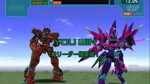 VIRTUAL-ON MARZ: Myzr & TEMJIN 707J-SF vs VOX "Jane" & VOX "Bob2"