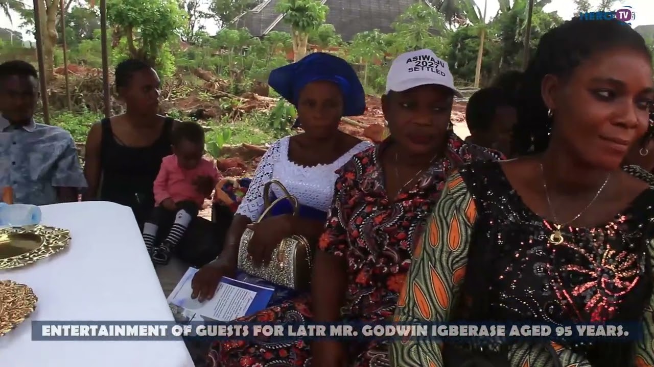 Late Elder Igberase Entertainment Of Guests at Erro Uromi