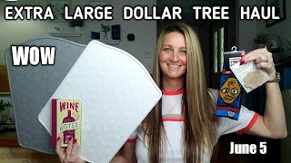 Extra Large Exciting Dollar Tree Haul | All New | Opening Items| June 5