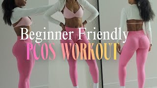 HIIT Workout for PCOS! (Beginner Friendly!)