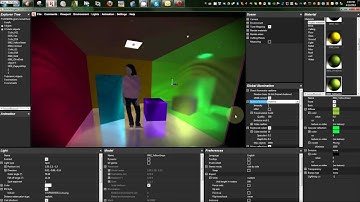 Cornell Box radiosity and lightmap baking demostration
