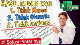 Cara Mengatasi Rumus Excel Tidak Keluar Hasil Nya - Rumus Excel Tidak Berfungsi