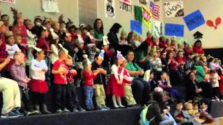 Liam's Christmas program part 2