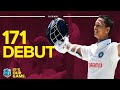 Tremendous debut  yashasvi jaiswal scores century in first test innings  west indies v india