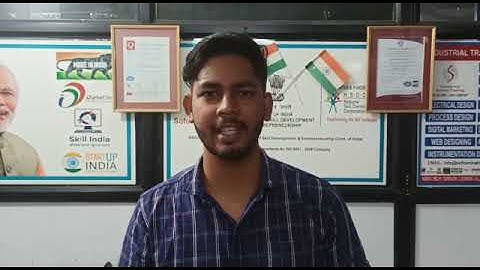 6 Weeks Summer Training for Engineering Students | Kartik Completed AVR Arduino Training in Noida