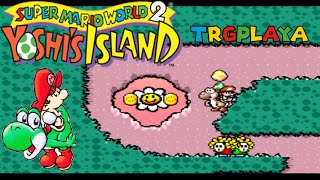 Super Mario World 2: Yoshi's Island Part 15: 2-6 The Cave Of The Mystery Maze 100% (720p)