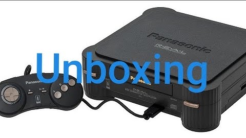 Panasonic 3DO FZ-1 Unboxing