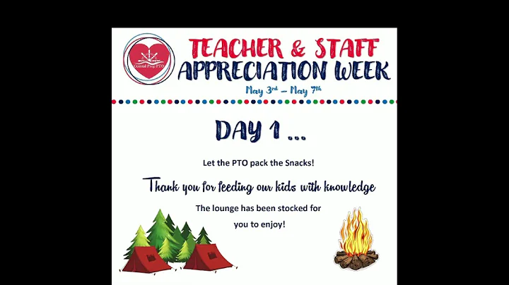 Teacher & Staff Appreciation Week 2021