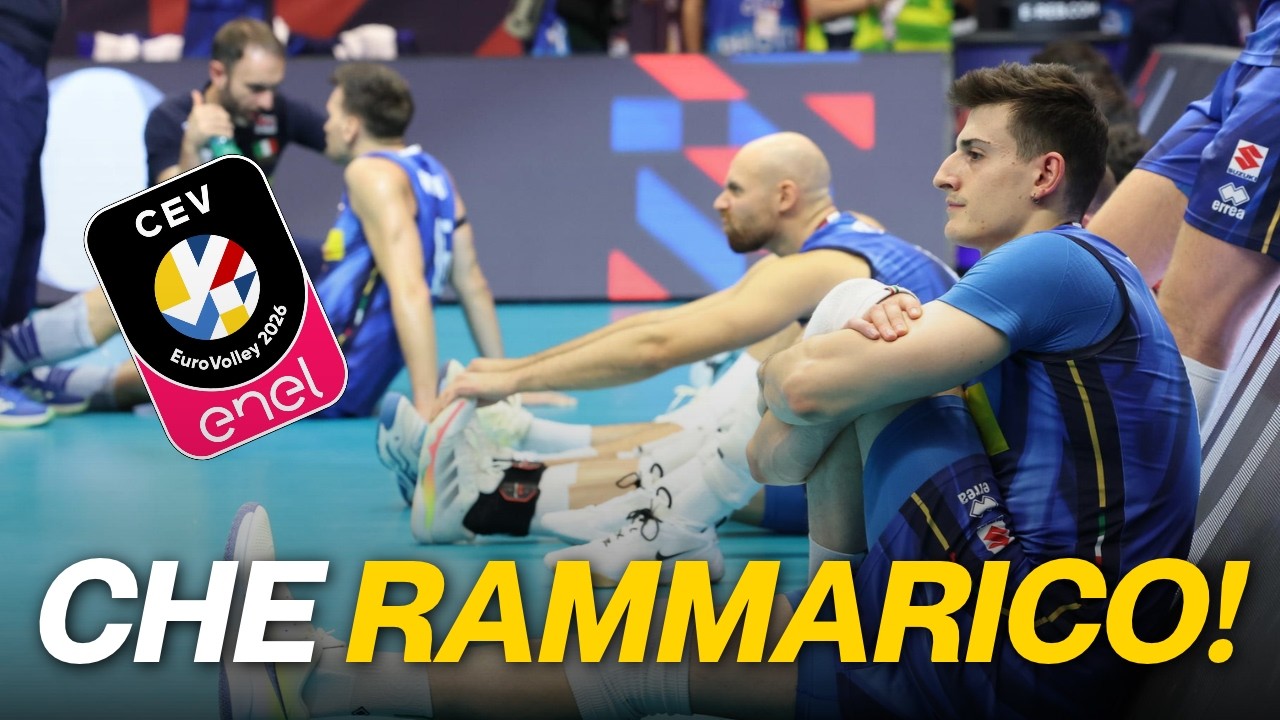 AZZURRI FUORI ai QUARTI (Italia 2-3 Finlandia / Eurovolley Men 2026)
