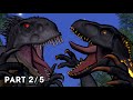 Indoraptor vs scorpios rex  animation part 2