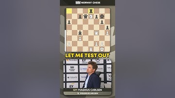 Magnus Carlsen TESTS Stockfish