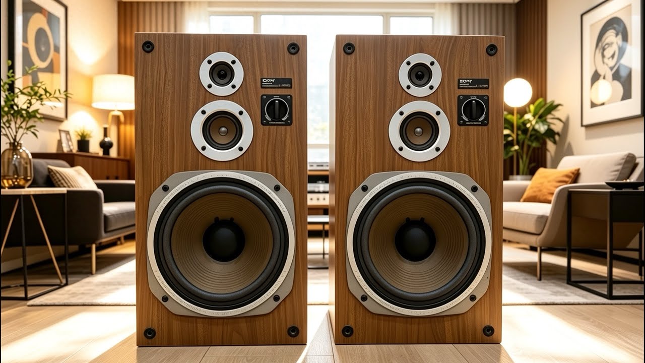 SONY SS-3150 Speakers - YouTube