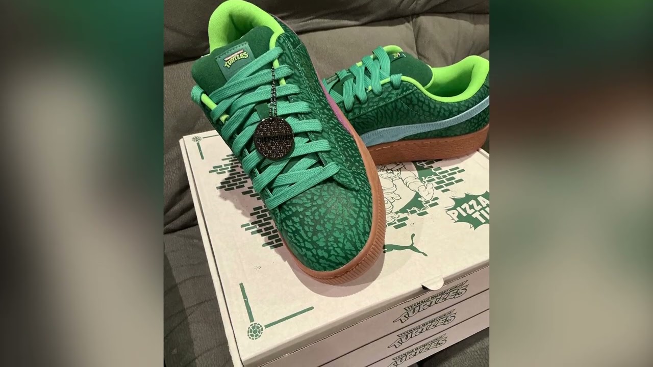 Sneaker pick up puma / ninja turtle collab