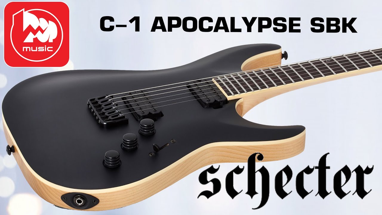 SCHECTER C-1 APOCALYPSE Electric Guitar - YouTube