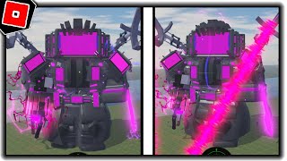 How to get ULTIMATE SAVIOR TITAN TV MAN in BATHTUBS WARS ULTIMATE - Roblox