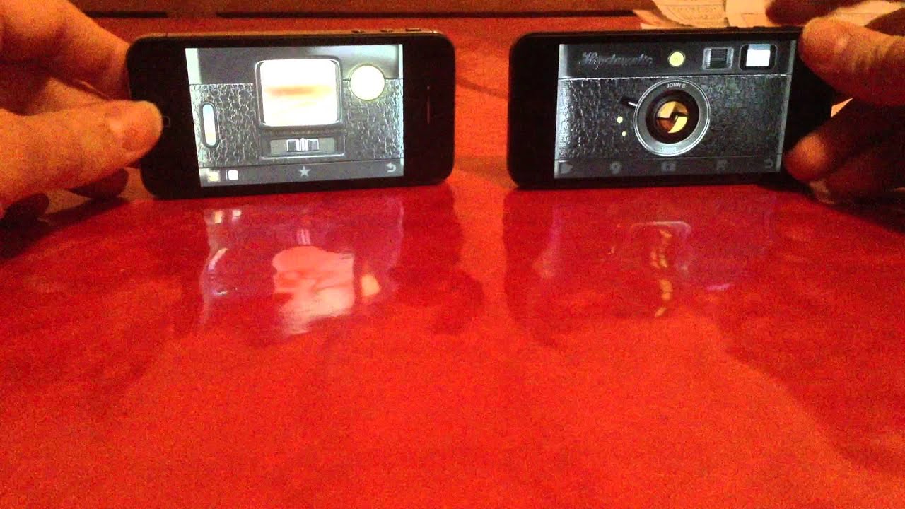 Iphone 5 vs Iphone 4s  Hipstamatic Photo development