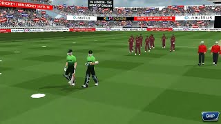 1st April 1st T20 Match Pakistan Vs West Indies Real Cricket 18 aNdroid / IOS Gameplay screenshot 4