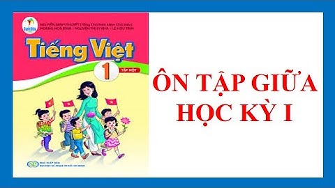 ÔN GIỮA KÌ 1 | TIẾNG VIỆT LỚP 1 | SÁCH CÁNH DIỀU | CÔ THU