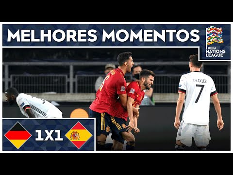 Alemanha 1 x 1 Espanha - Melhores Momentos - Nations League (03/09/2020)