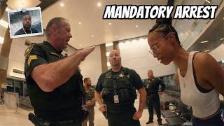 Bodycam Analysis: Florida Airport Domestic Battery Arrest – She Hit Her Boyfriend in a Crowded