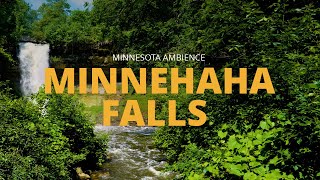 6 Hours of A Peaceful Waterfall | Minnehaha Falls | Minnesota Ambience