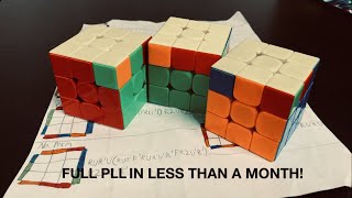 5 Tips to Learn Full PLL in Less Than a Month!