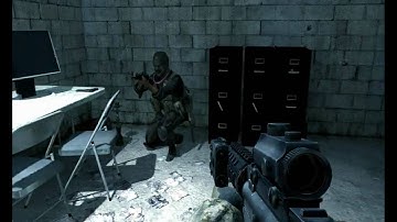 Call of Duty 4 Single Player - AI Glitch [HD]