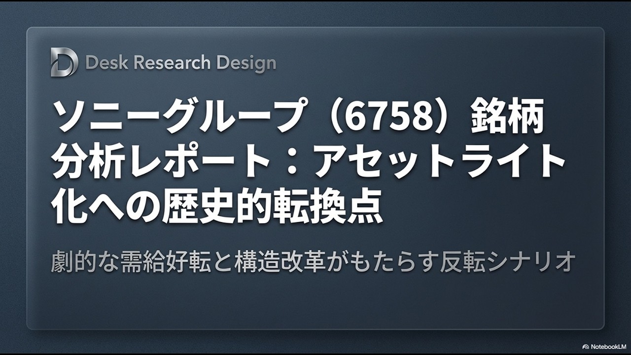 Sony Group (6758) Stock Analysis Report: 