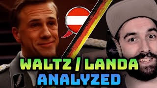 German Reacts to Christoph Waltz's Austrian German: Inglourious Basterds Analysis | Daveinitely