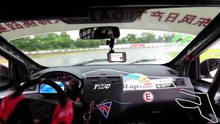 Using iLapTimer @ Zhuhai International Circuit for Qualifying (Wet) Profile