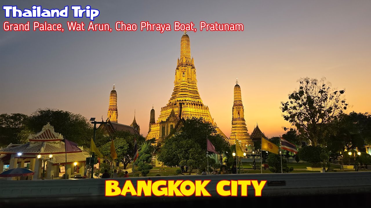 Thailand Trip. Bangkok City 