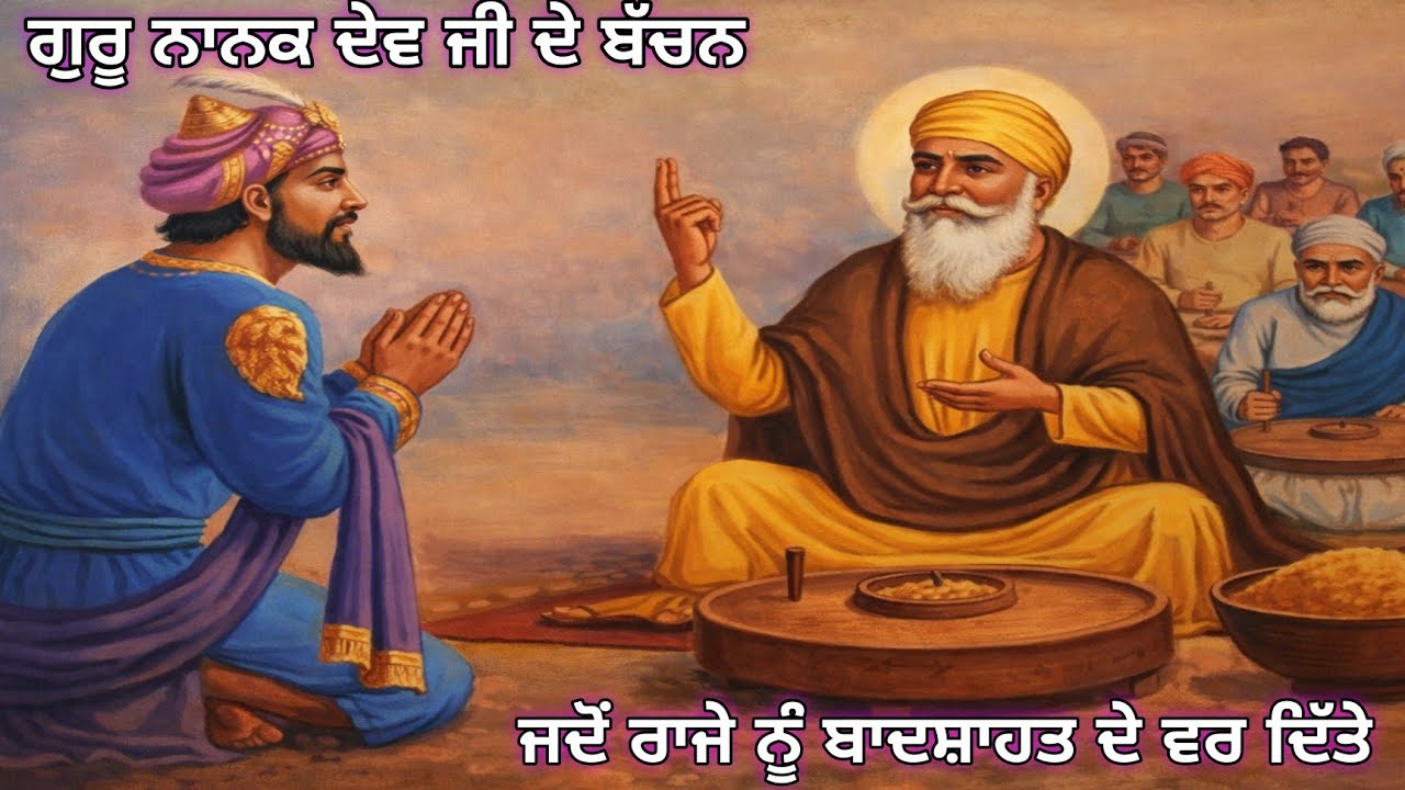 ਜਦੋਂ ਸ੍ਰੀ ਗੁਰੂ ਨਾਨਕ ਦੇਵ ਜੀ ਨੇਂ ਬਾਬਰ ਨੂੰ ਬਾਦਸ਼ਾਹਤ ਦੇ ਵਰ ਦਿੱਤੇ//ਗੁਰੂ ਨਾਨਕ ਜੀ ਦਾ ਇੱਕ ਅਨੋਖਾ ਕੌਤਕ