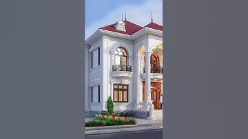 #Short : Classic House Design Exterior | Classic Concept House Design 🏡 | SLDesignArch*