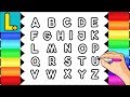 Colorful ABC for Kids and Toddlers | Learning Colors with Coloring Pages
