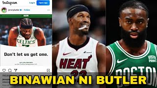 JIMMY BUTLER BINAWIAN ANG BOSTON CELTICS MATAPOS NA TALUNIN NG MIAMI HEAT SA GAME 2.