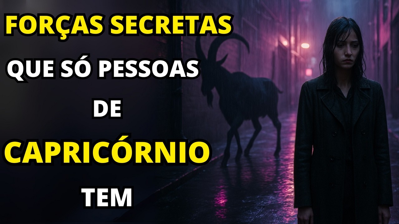 As 5 FORÇAS SECRETAS de Capricórnio que brilham quando ninguém está olhando
