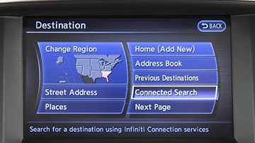 2015 Infiniti QX80 - Destination Button