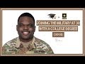 Joining the Military at 30 with a College Degree