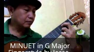 Minuet in G Major (J.S Bach) Fingerstyle by Jesse