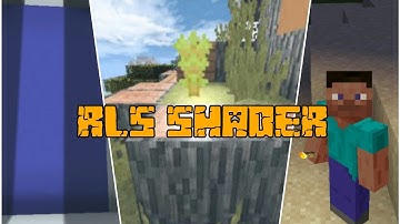 RLS Shader V1.1 for mcpe | With much exciting features | Official release