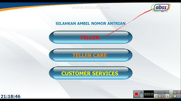 Software Antrian Bank 3 Layanan (costum)