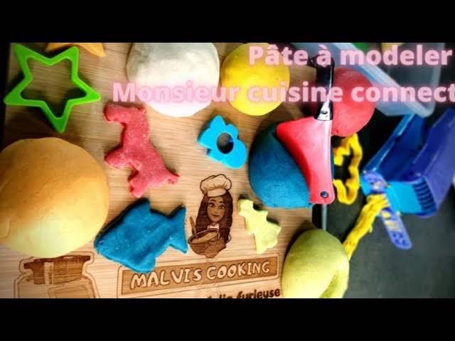 recette pâte à modeler non toxique et comestible avec le Monsieur