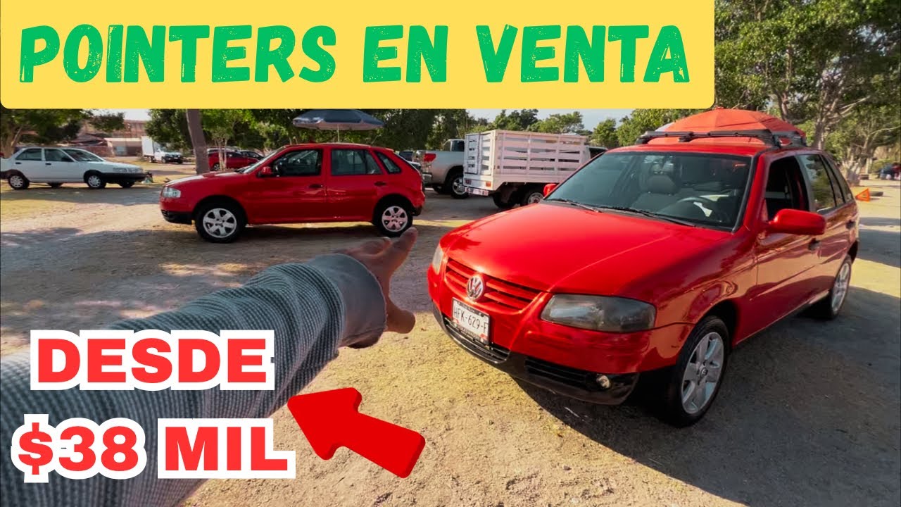 Puro VOLKSWAGEN POINTER en venta en México 🇲🇽 Cuánto cuesta un VW POINTER? DESDE $38 MIL PESOS 