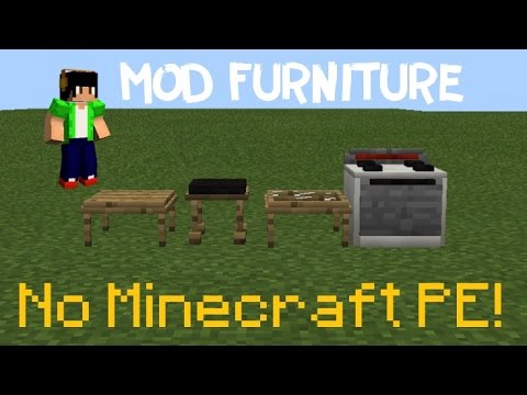 minecraft pe furniture mod download
