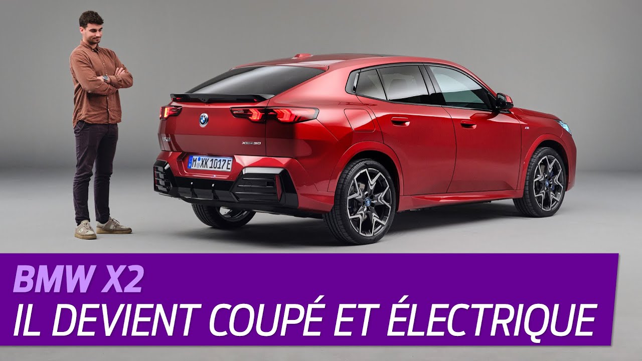 BMW X2 (2024). A bord du nouveau SUV Coupé et de sa version électrique ...