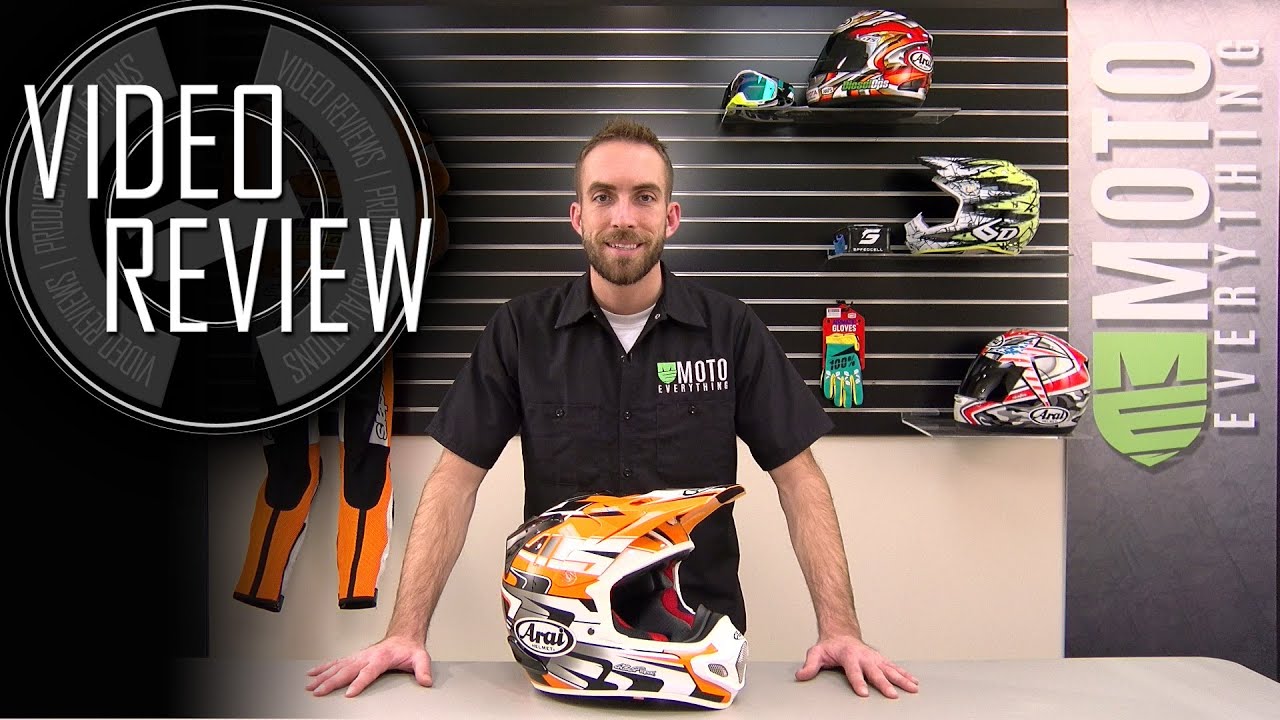 Arai VXPro4 Motocross/Off Road Helmet review by Moto Everything YouTube