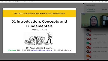 [MES3023] Lecture 1 - Introduction to Software Requirements & Specifications