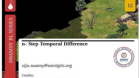 N step Temporal Difference Learning in RL