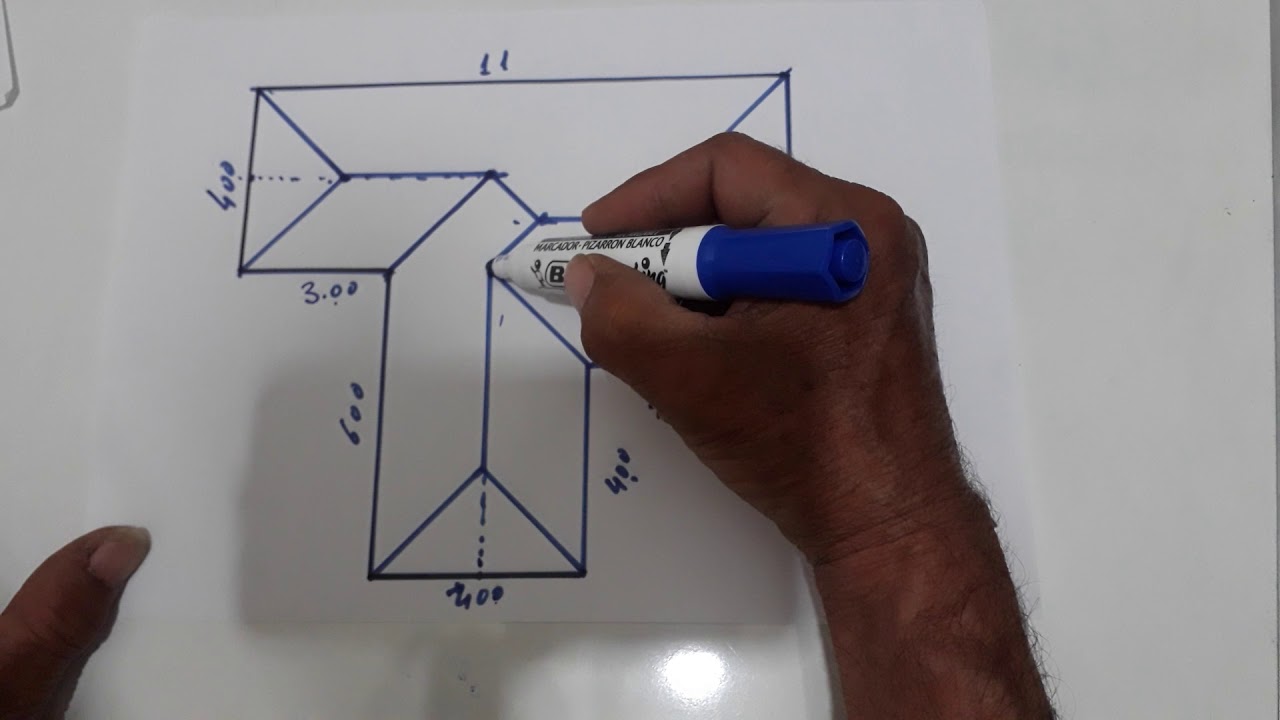 Parte técnica do telhado Video aula 2