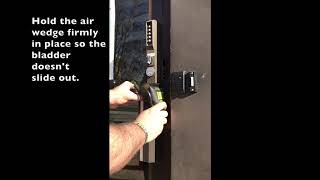 RISE ABOVE: Air Wedge & Shove Knife